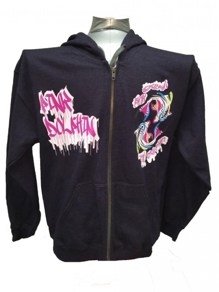 UnisexHoodie, Pink Dolphin Clothing